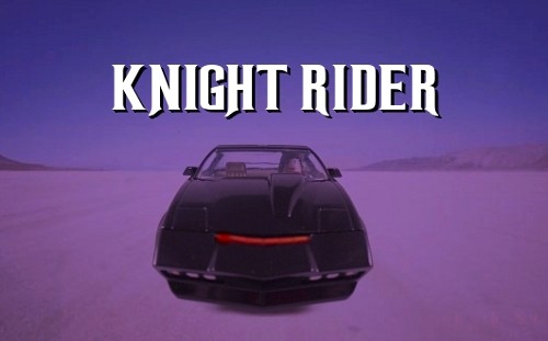 Kinght Rider Title Card